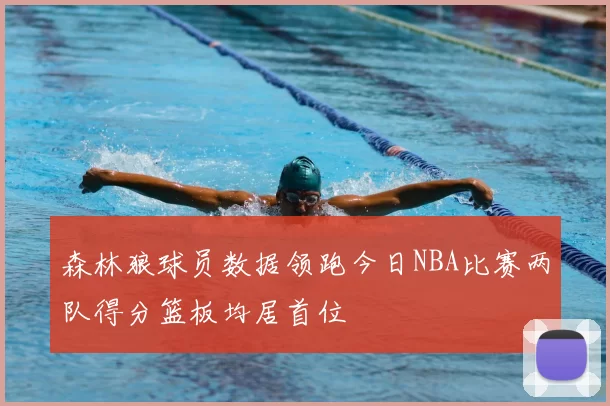 森林狼球员数据领跑今日NBA比赛两队得分篮板均居首位